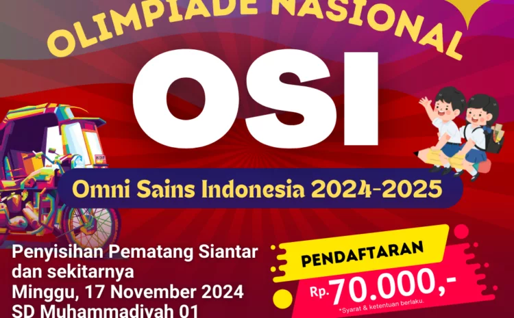  OSI Pematangsiantar 2024